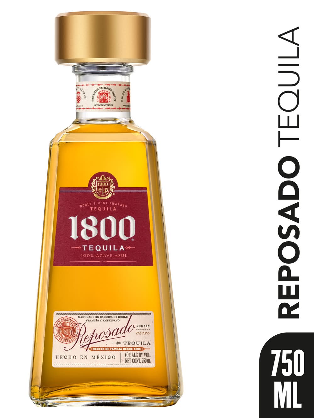 Tequila 1800 Reposado 750ml